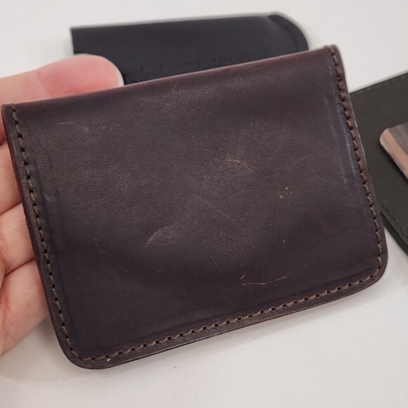 European Leather Wallet Billfold Keychain Lighter Holder Lot NEW - Picture 8 of 13